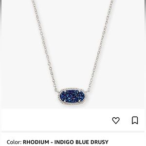 Kendra Scott Elisa Sterling Silver Necklace